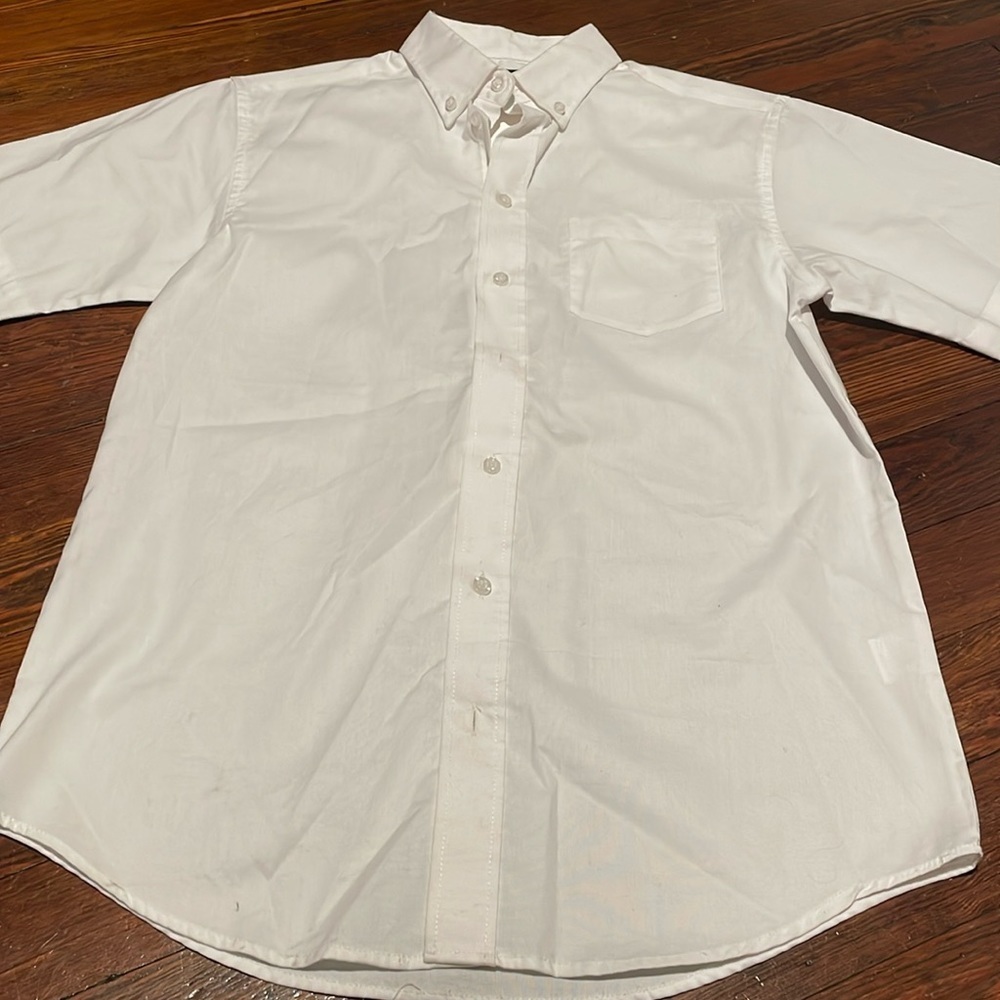 NWT Chaps Men’s White Button Down Size 16